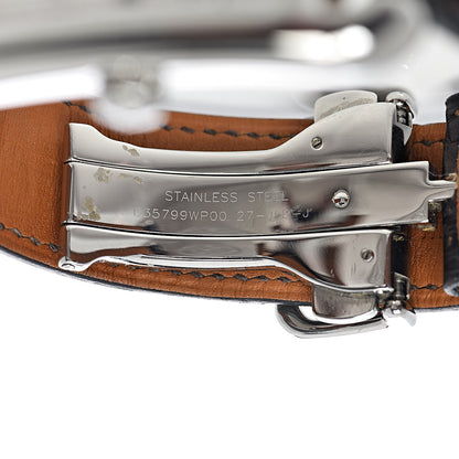 Hermes Stainless Steel Alligator 36mm Cape Cod Automatic Watch Havane 7 of 11