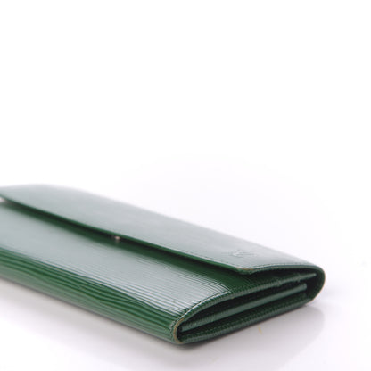 Louis Vuitton Epi Sarah Wallet Menthe 7 of 11