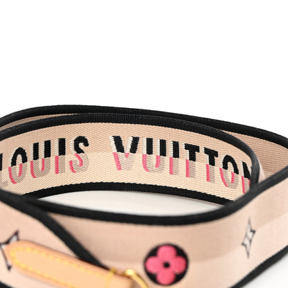 Louis Vuitton Jacquard Speedy Bandouliere 20 Shoulder Strap Black 4 of 4