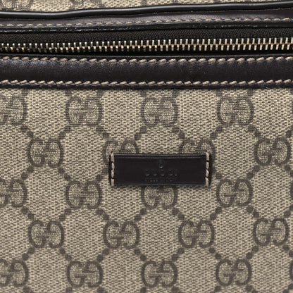 Gucci GG Supreme Monogram Belt Bag Dark Brown 8 of 10