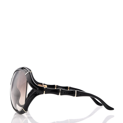 Gucci Oversized Oval Bamboo Sunglasses 3509/S Black 3 of 8
