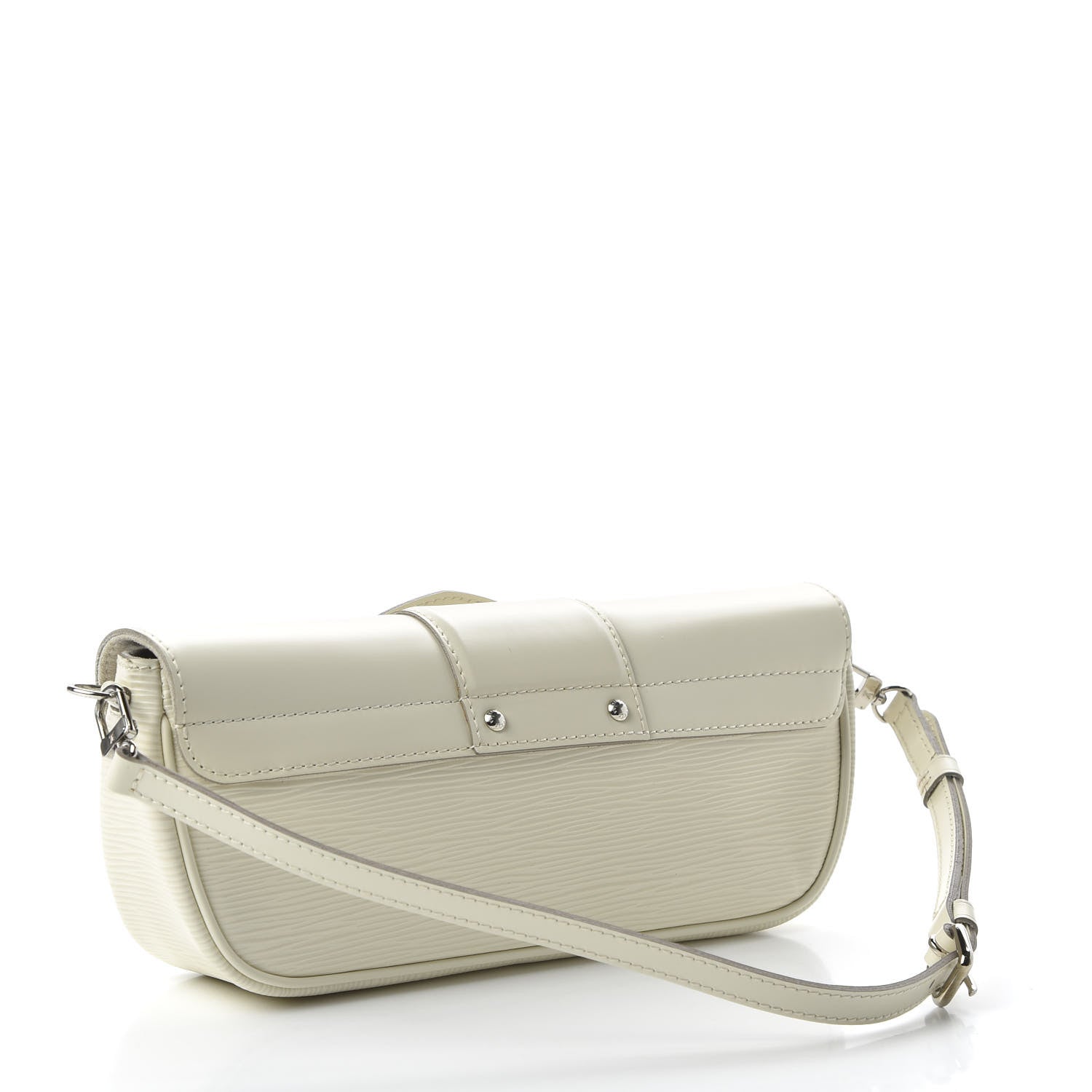 Louis Vuitton Epi Montaigne Clutch Ivory 3 of 9
