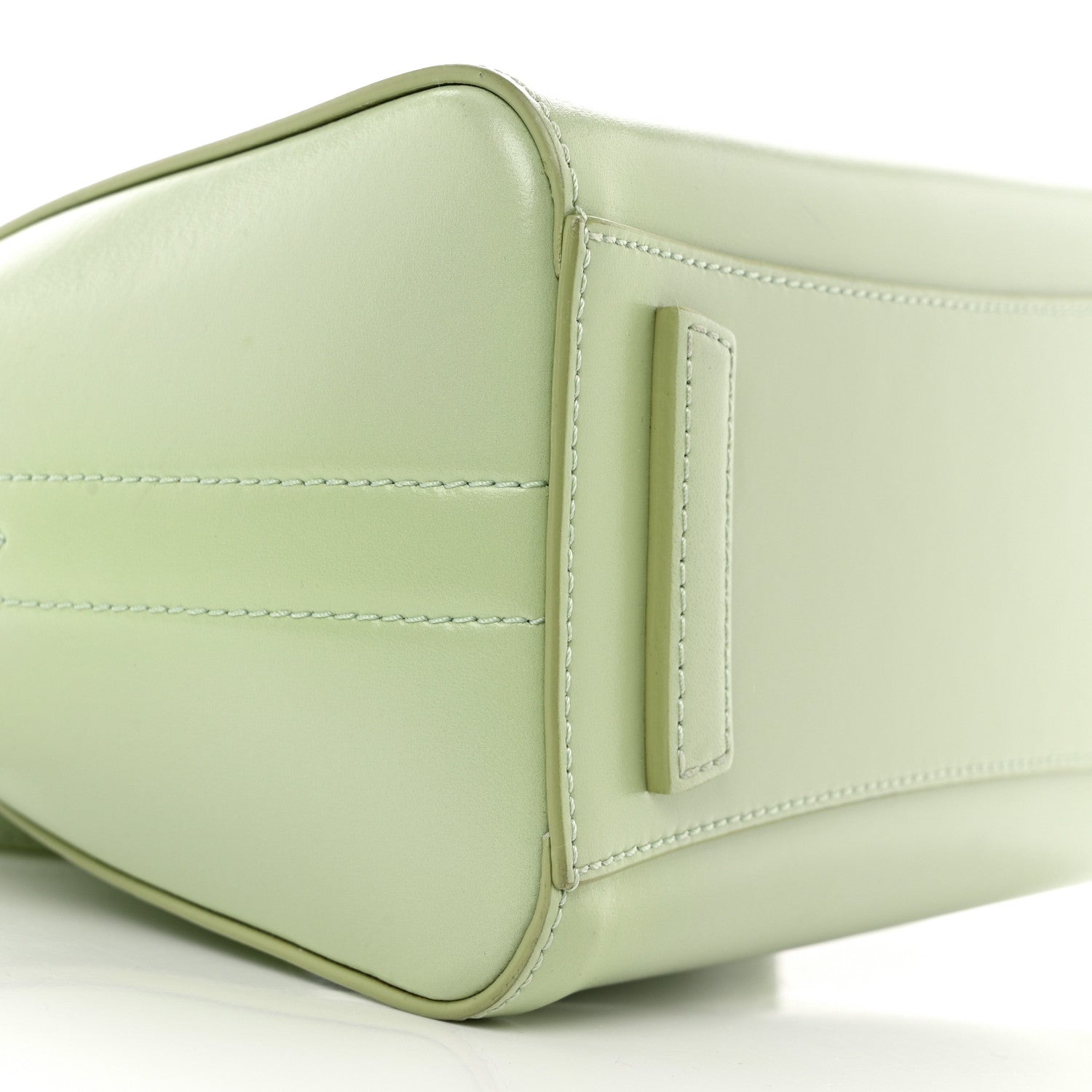 Givenchy Shiny Lord Calfskin Mini Antigona Aqua Green 9 of 13