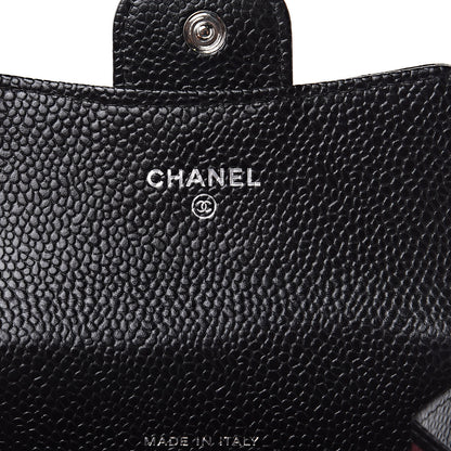 Chanel Caviar Quilted Flap Card Holder Black 6 of 10