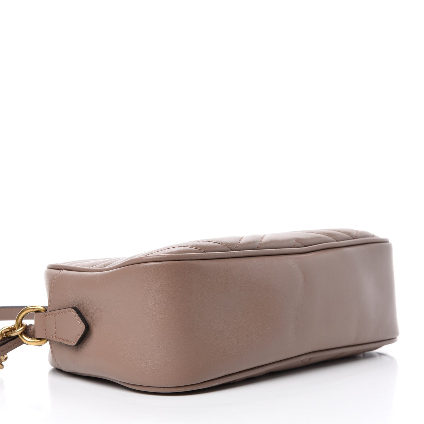 Calfskin Matelasse Small GG Marmont Chain Shoulder Bag Porcelain Rose