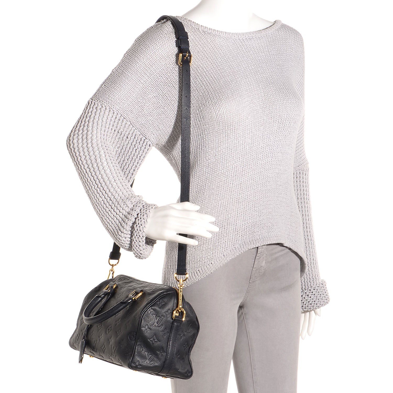 Louis Vuitton Empreinte Speedy Bandouliere 25 Infini 2 of 7