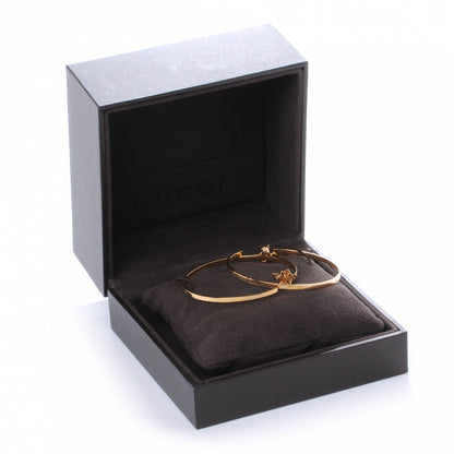 Gucci 18K Rose Gold G Hoop Earrings 2 of 5