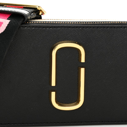 Marc Jacobs Saffiano Snapshot Camera Bag Black Grey 9 of 11