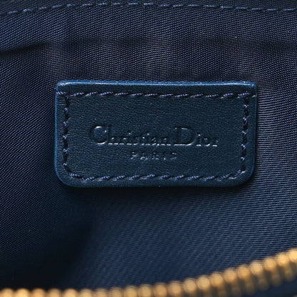 Christian Dior Monogram Mini Saddle Pochette Navy 6 of 12