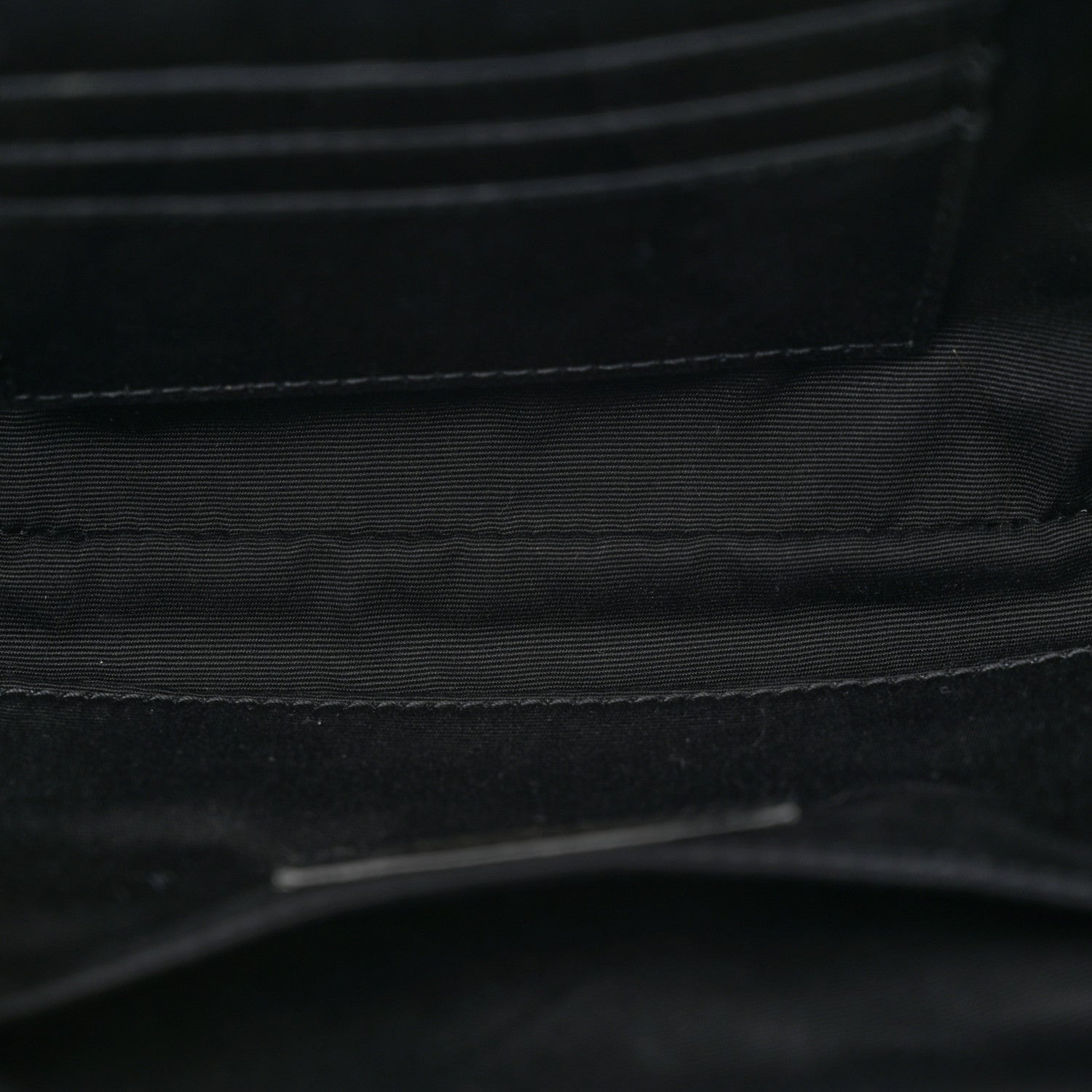 Saint Laurent Grain De Poudre Monogram Belt Bag Black 5 of 12