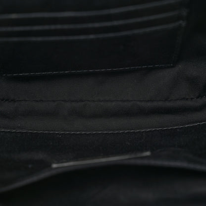 Saint Laurent Grain De Poudre Monogram Belt Bag Black 5 of 12