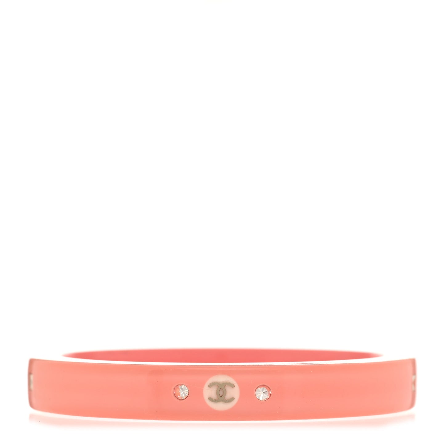 Resin Crystal CC Bangle Pink