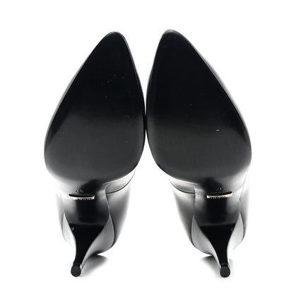 Gucci Malaga Kid Crystal Pumps 37 Black 5 of 9