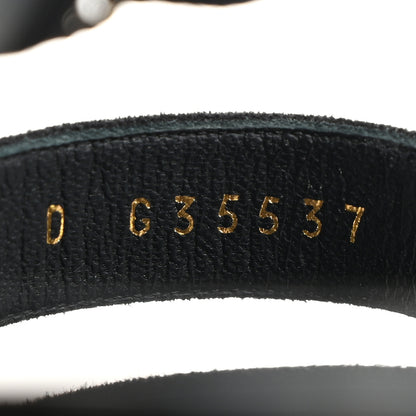 Chanel Kid Suede Pearl Sandals 41 Black 7 of 8