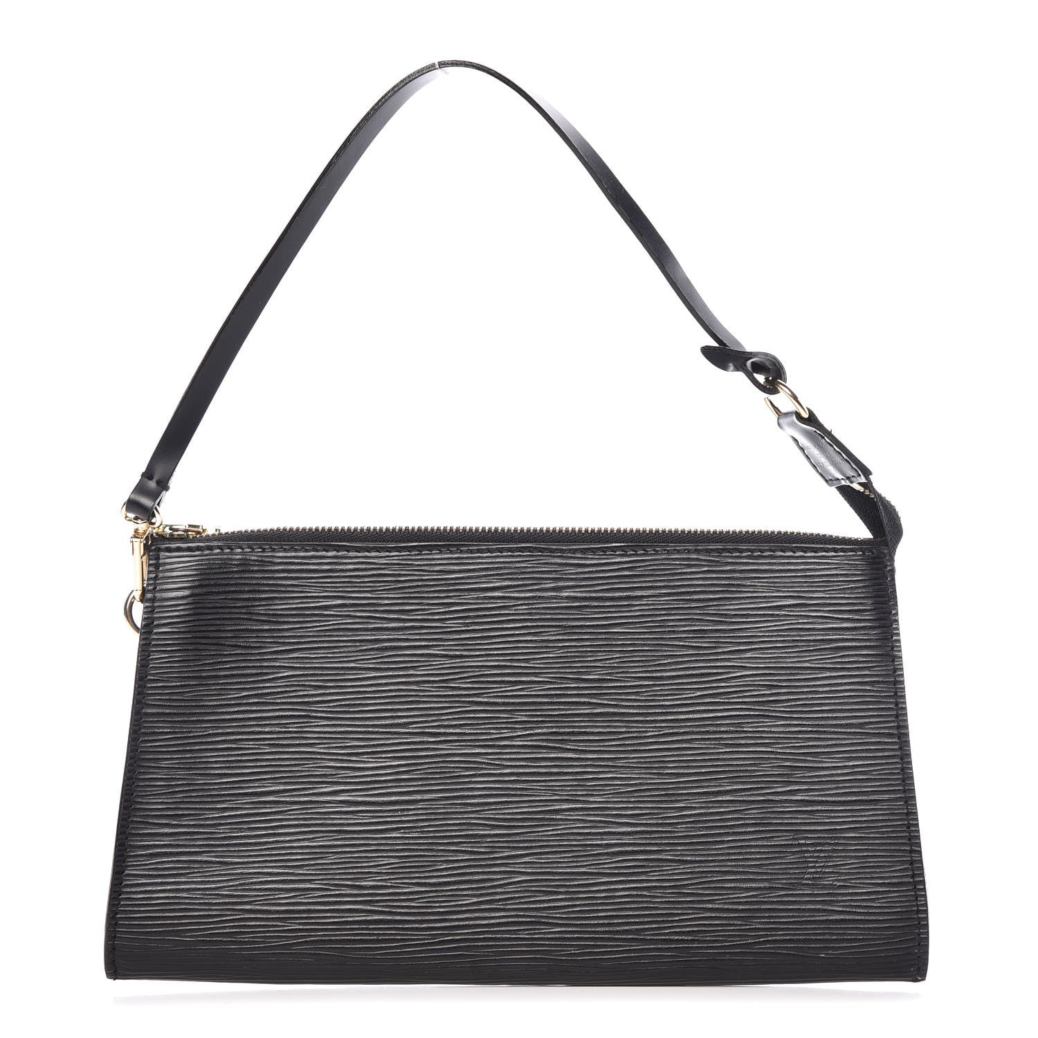 Louis Vuitton Epi Pochette Accessories 24 Black 1 of 9