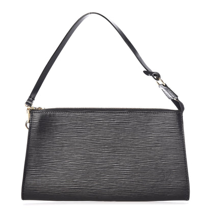 Louis Vuitton Epi Pochette Accessories 24 Black 1 of 9