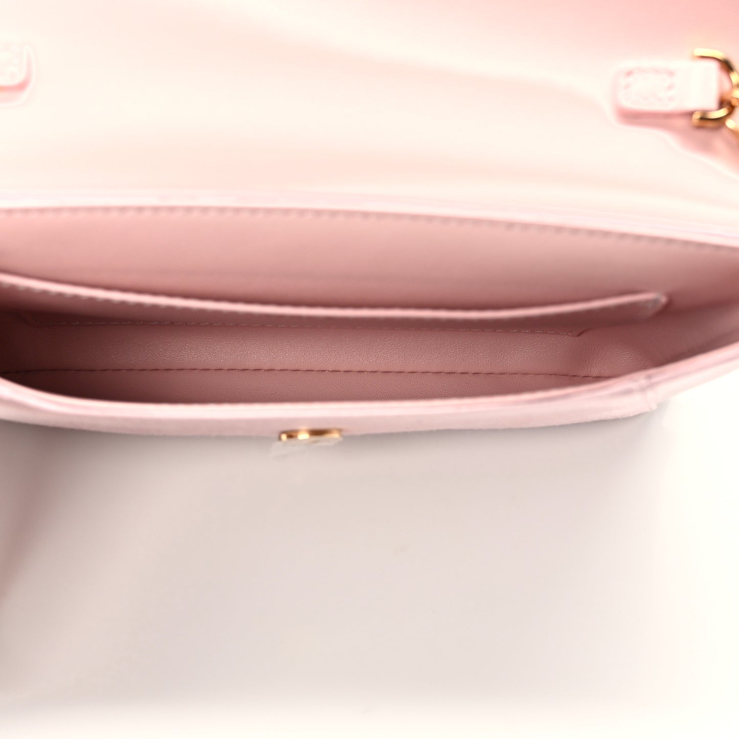 Satin La Medusa Envelope Clutch Dusty Rose