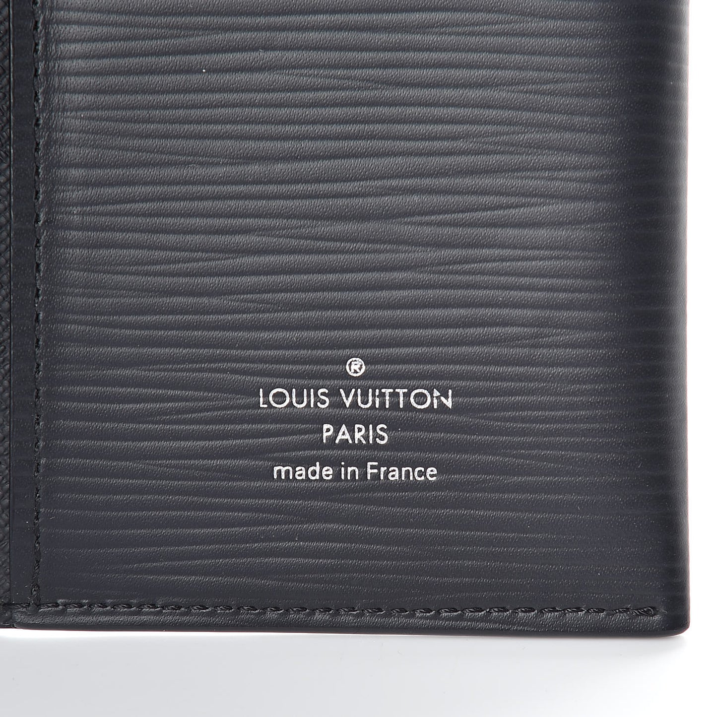 Epi Checkbook Cover Black