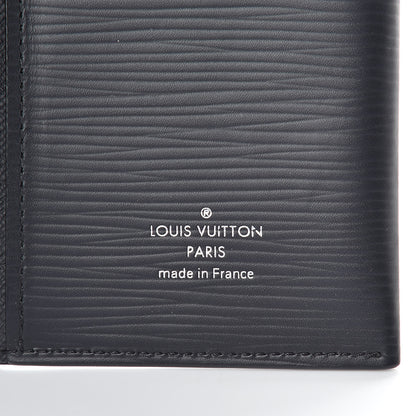 Louis Vuitton Epi Checkbook Cover Black 6 of 7