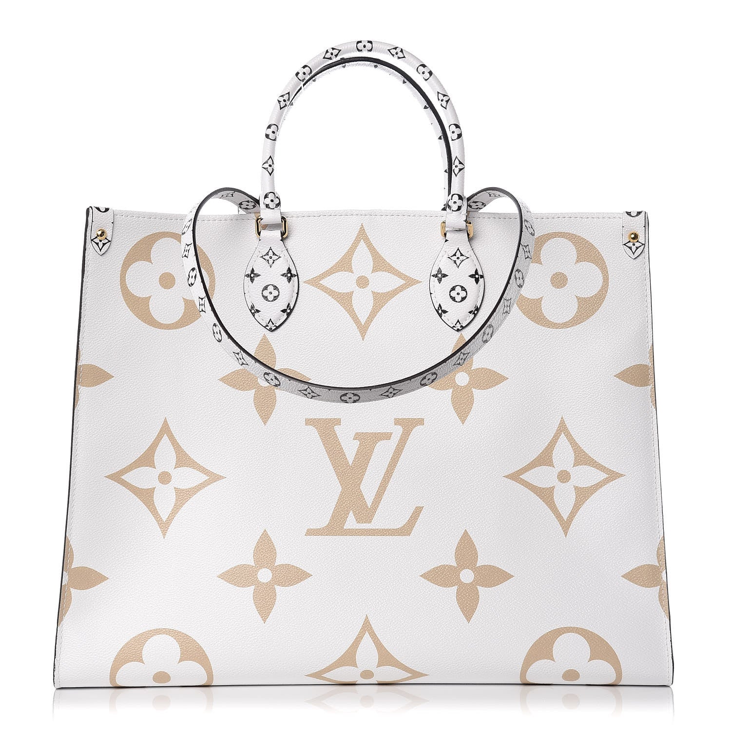 Louis Vuitton Monogram Giant Onthego GM Kaki Beige 1 of 11