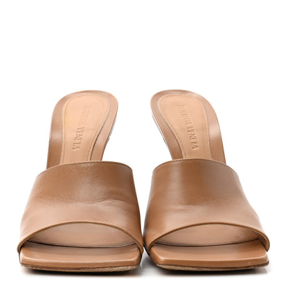 Bottega Veneta Lambskin Stretch Mule Sandals 38 Nude 2 of 10