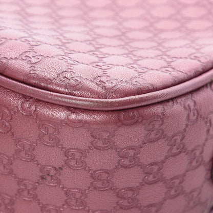 Gucci Metallic Soft Microguccissima Sunshine Disco Crossbody Bag Vintage Rose 15 of 19