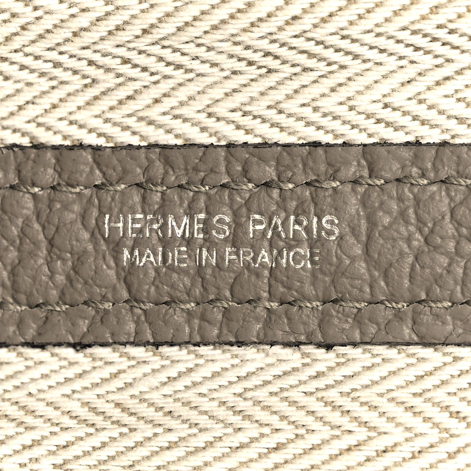 Hermes Vache Country Garden Party 30 TPM Gris Asphalte 6 of 10