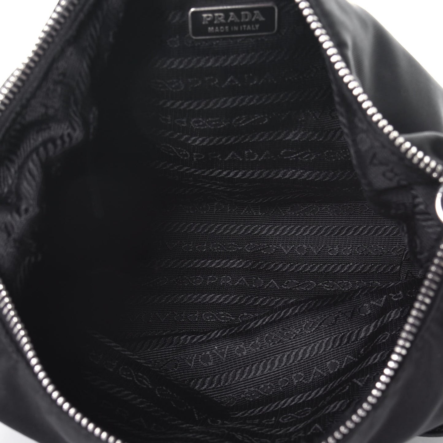 Tessuto Nylon Sport Shoulder Bag Black