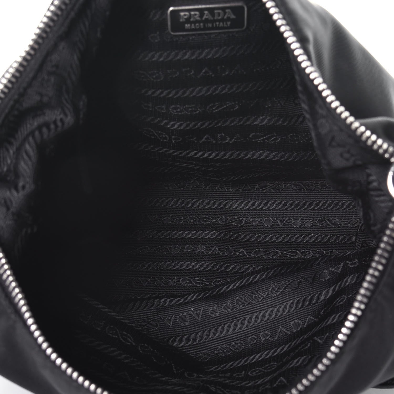 Prada Tessuto Nylon Sport Shoulder Bag Black 5 of 10