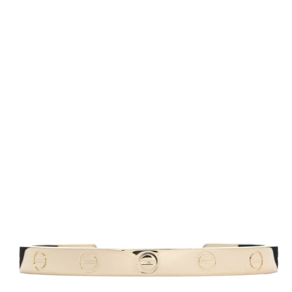 Cartier 18K Yellow Gold LOVE Cuff Bracelet 16 1 of 4