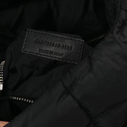 Saint Laurent Econyl Nylon Lou Puffer Messenger Black 7 of 11