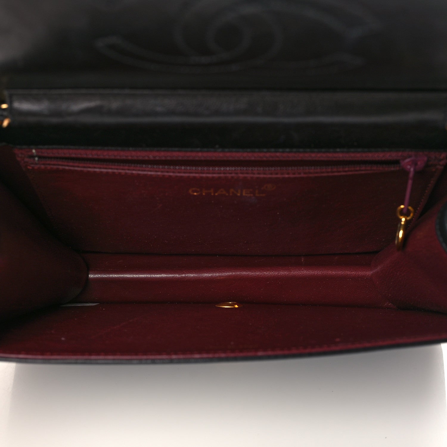 Chanel Lambskin Quilted Small Single Flap Black 4 of 10