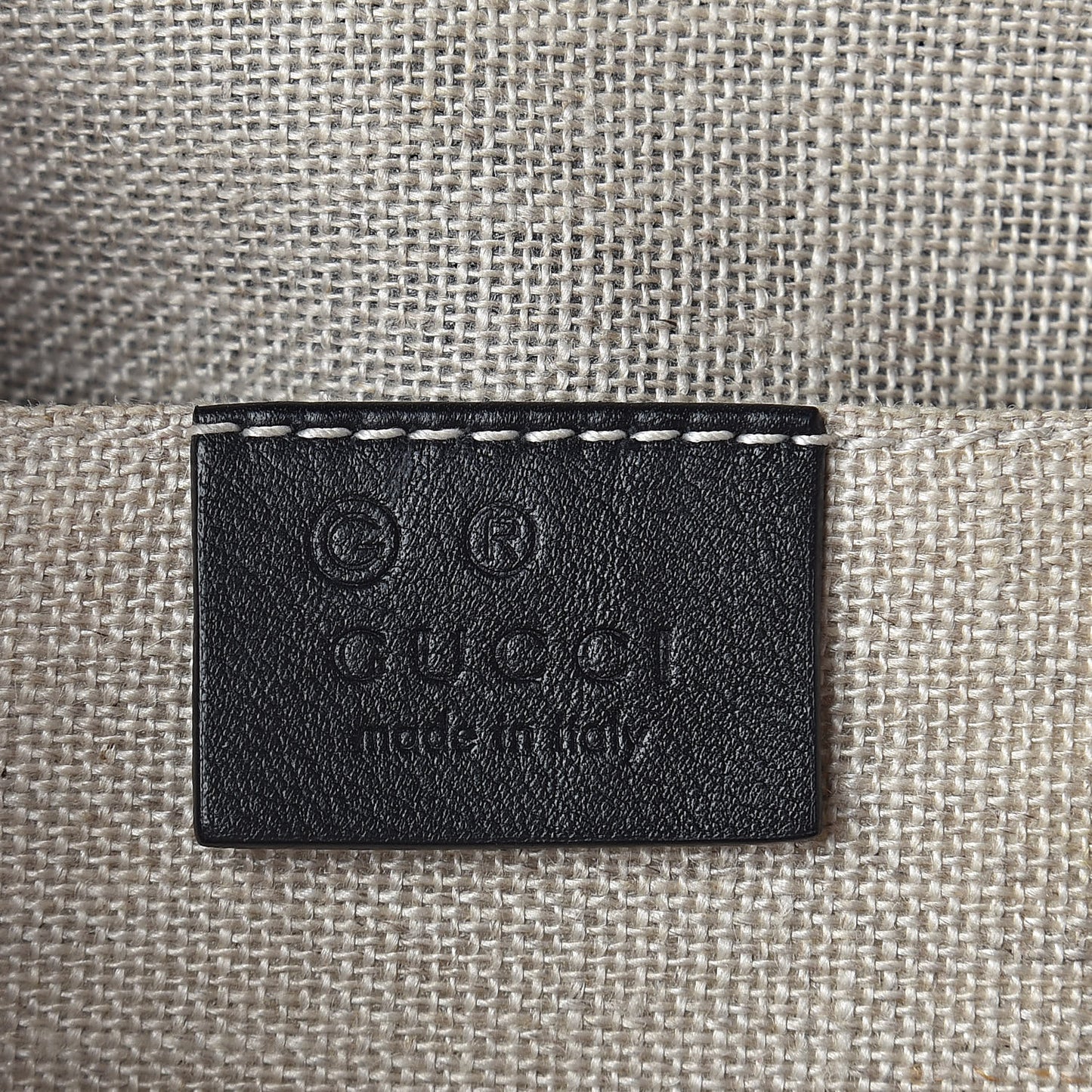Microguccissima Mini Dome Bag Black