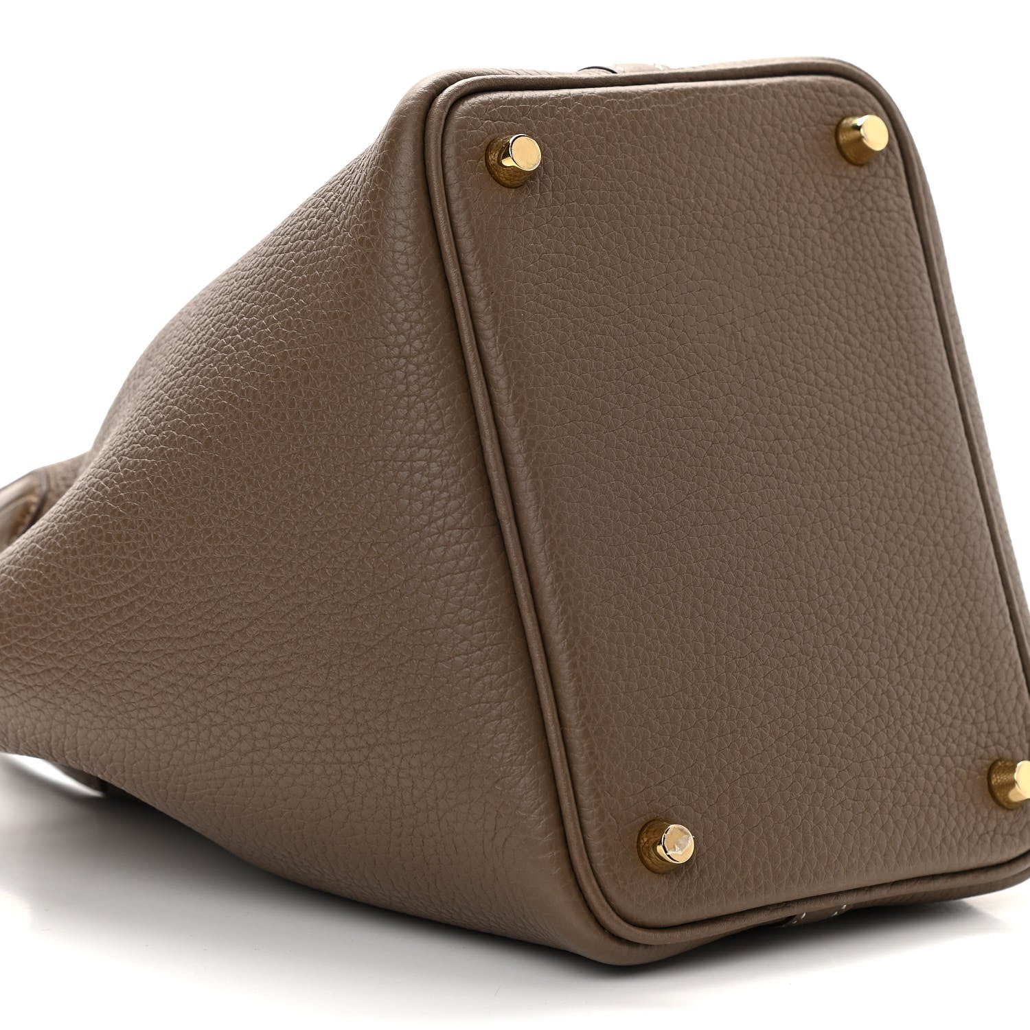 Hermes Taurillon Clemence Matte Alligator Picotin Lock Touch 18 PM Etoupe 9 of 13