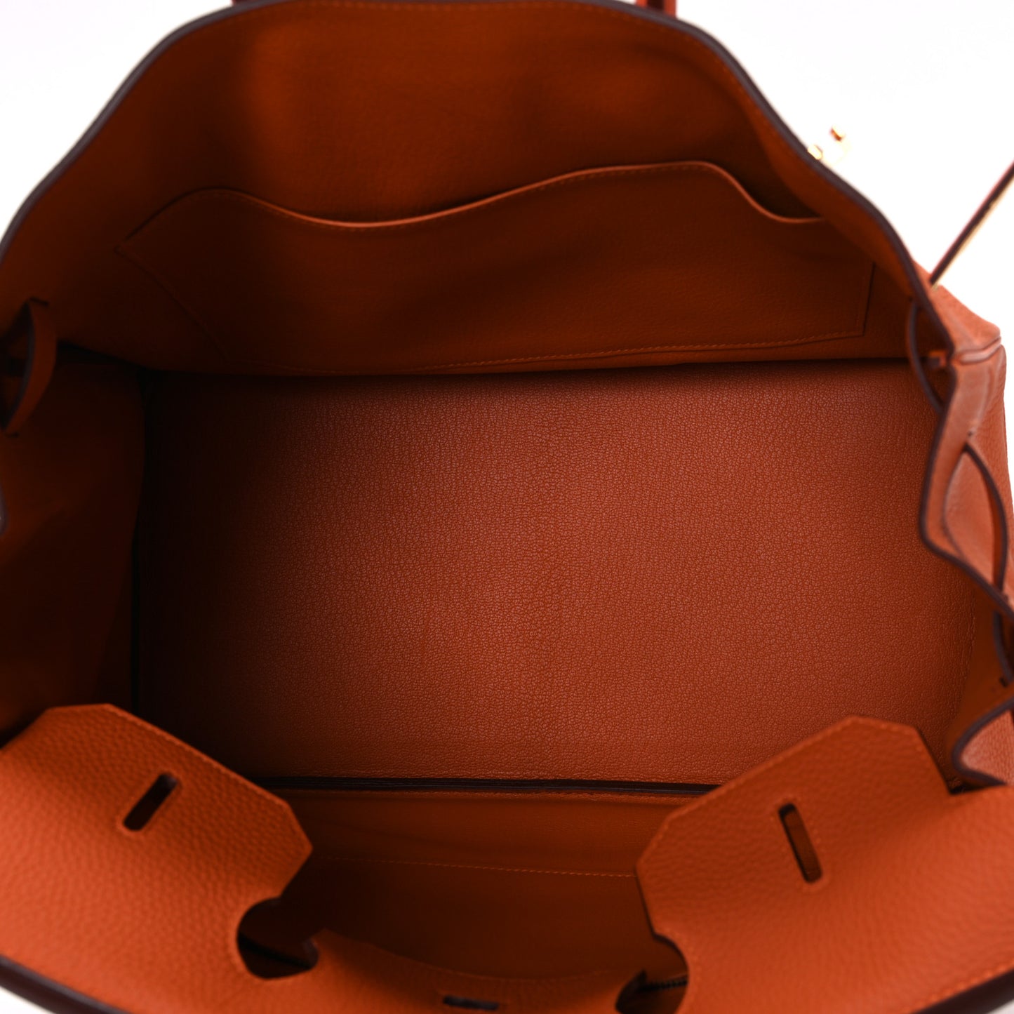 Togo Birkin 35 Orange