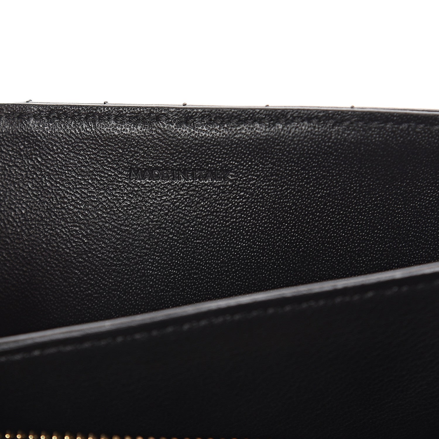 Celine Calfskin Quilted Medium C Bag Black 5 of 7