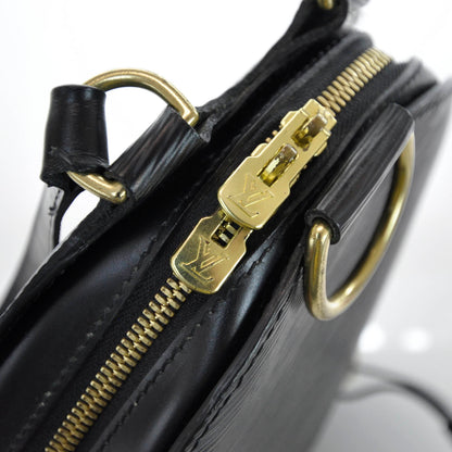 Louis Vuitton Epi Mabillon Backpack Black 5 of 8