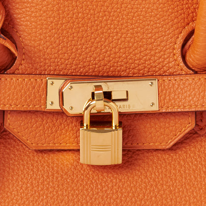 Hermes Togo Birkin 35 Orange 19 of 28