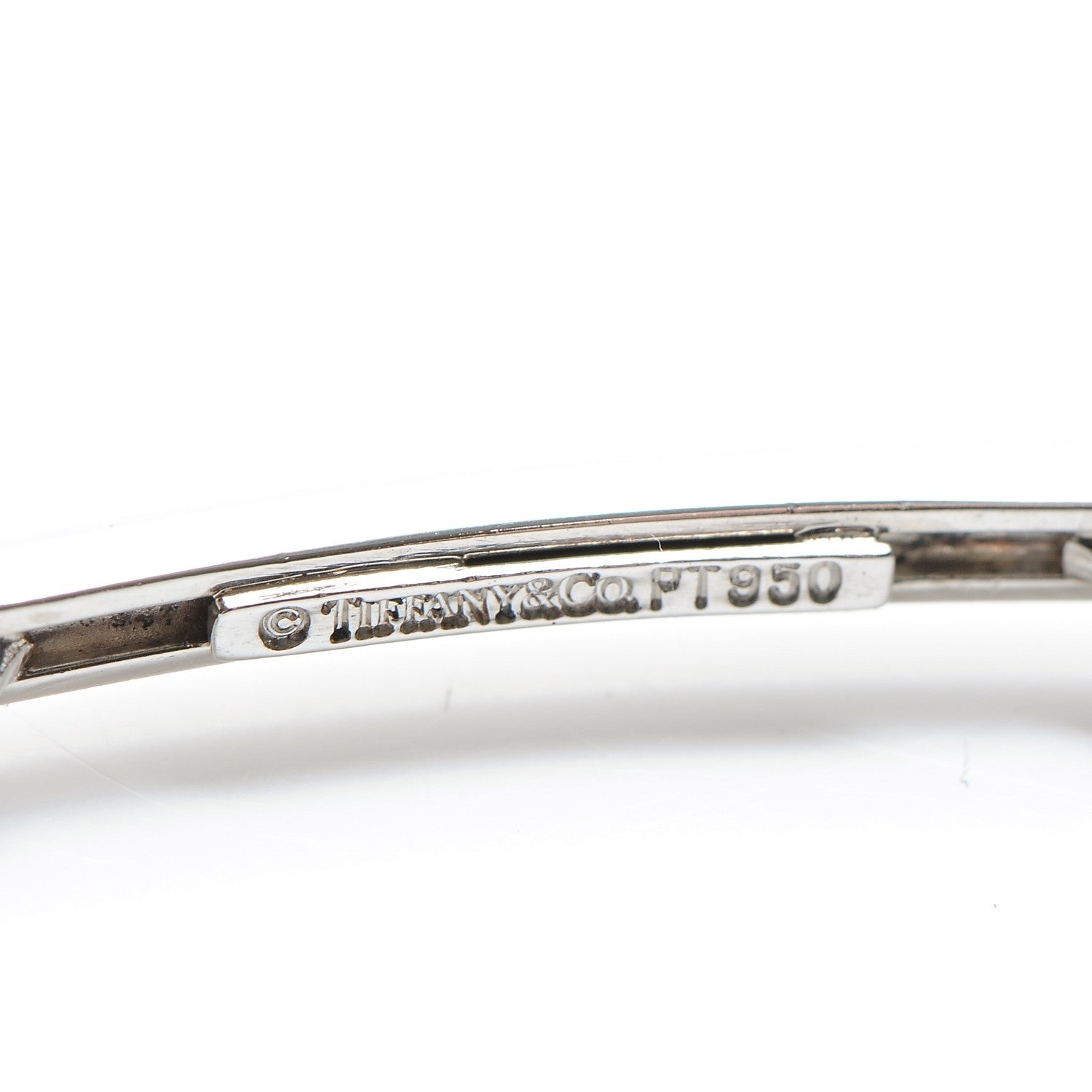 Tiffany Platinum Diamond 8 Station Bracelet 7 of 8