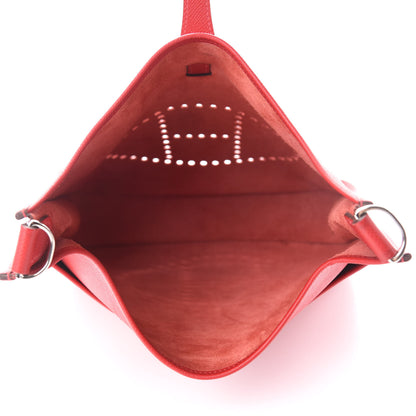 Hermes Epsom Evelyne III PM Rouge Vif 5 of 10
