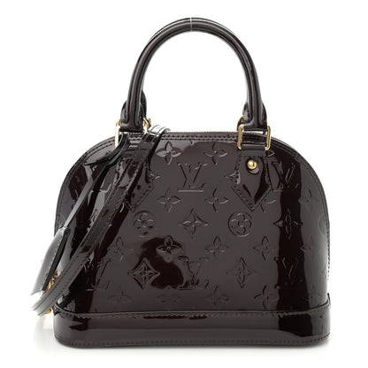 Louis Vuitton Vernis Alma BB Amarante 1 of 9