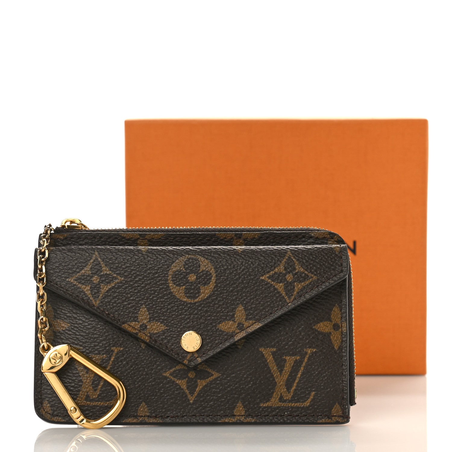 Louis Vuitton Monogram Recto Verso Card Holder Black 9 of 9
