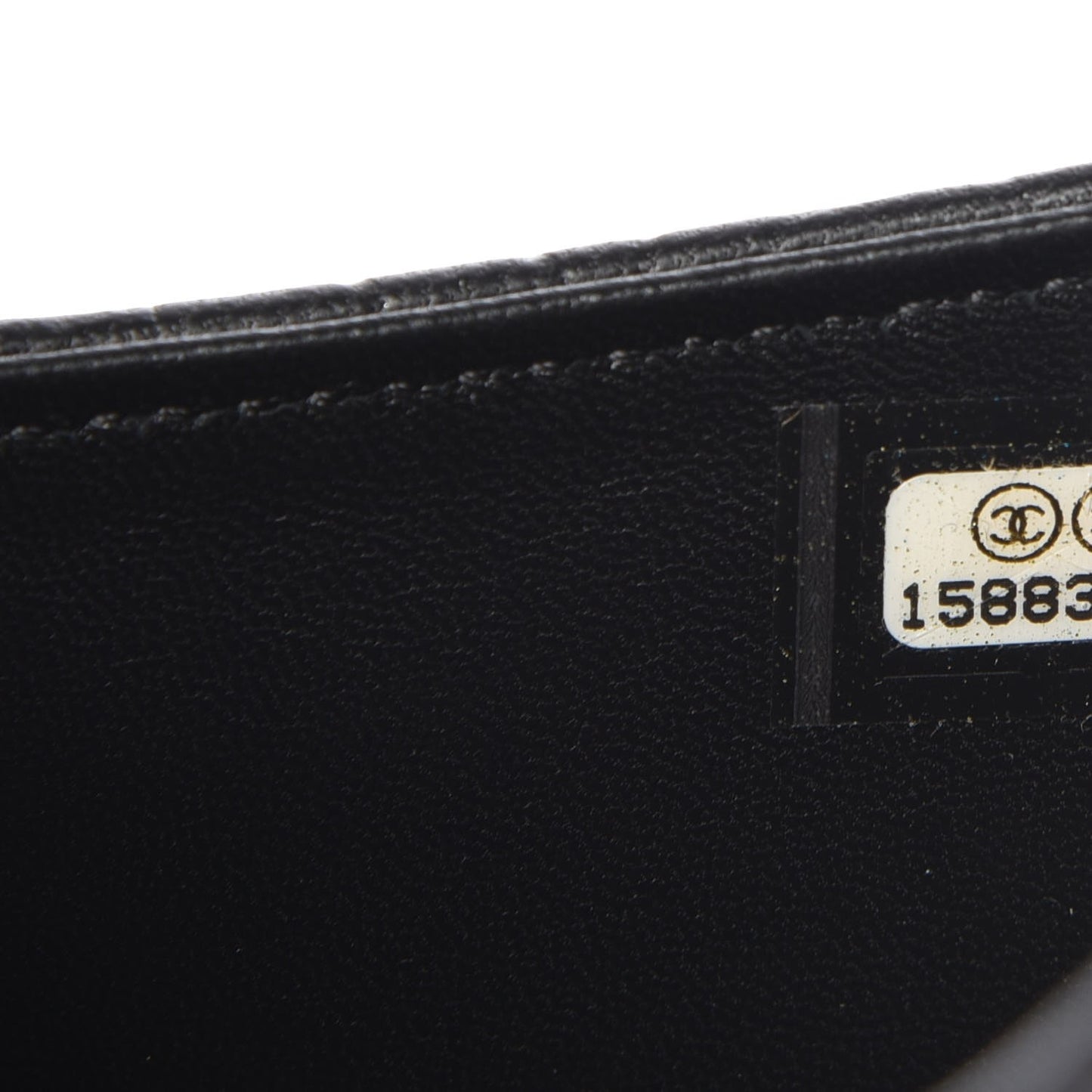 Lambskin Camellia Embossed iPad Case Black