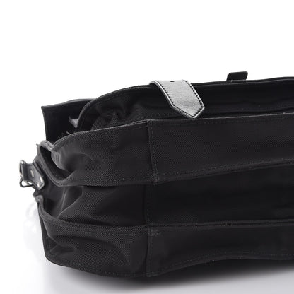 Proenza Schouler Lambskin Nylon Extra Large PS1 Satchel Black 13 of 14
