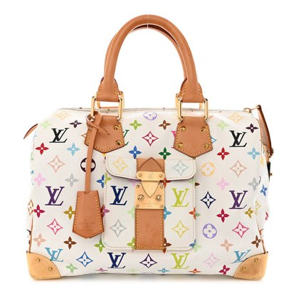 Louis Vuitton Monogram Multicolor Speedy 30 White 1 of 9