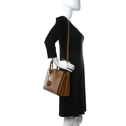 Saint Laurent Calfskin Baby Sac De Jour Natural Dark 2 of 9