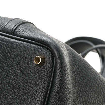 Hermes Taurillon Clemence Picotin Lock 18 PM Black 10 of 12