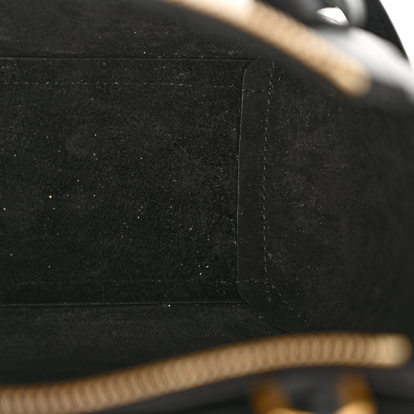 Grained Calfskin Nano Belt Bag Black