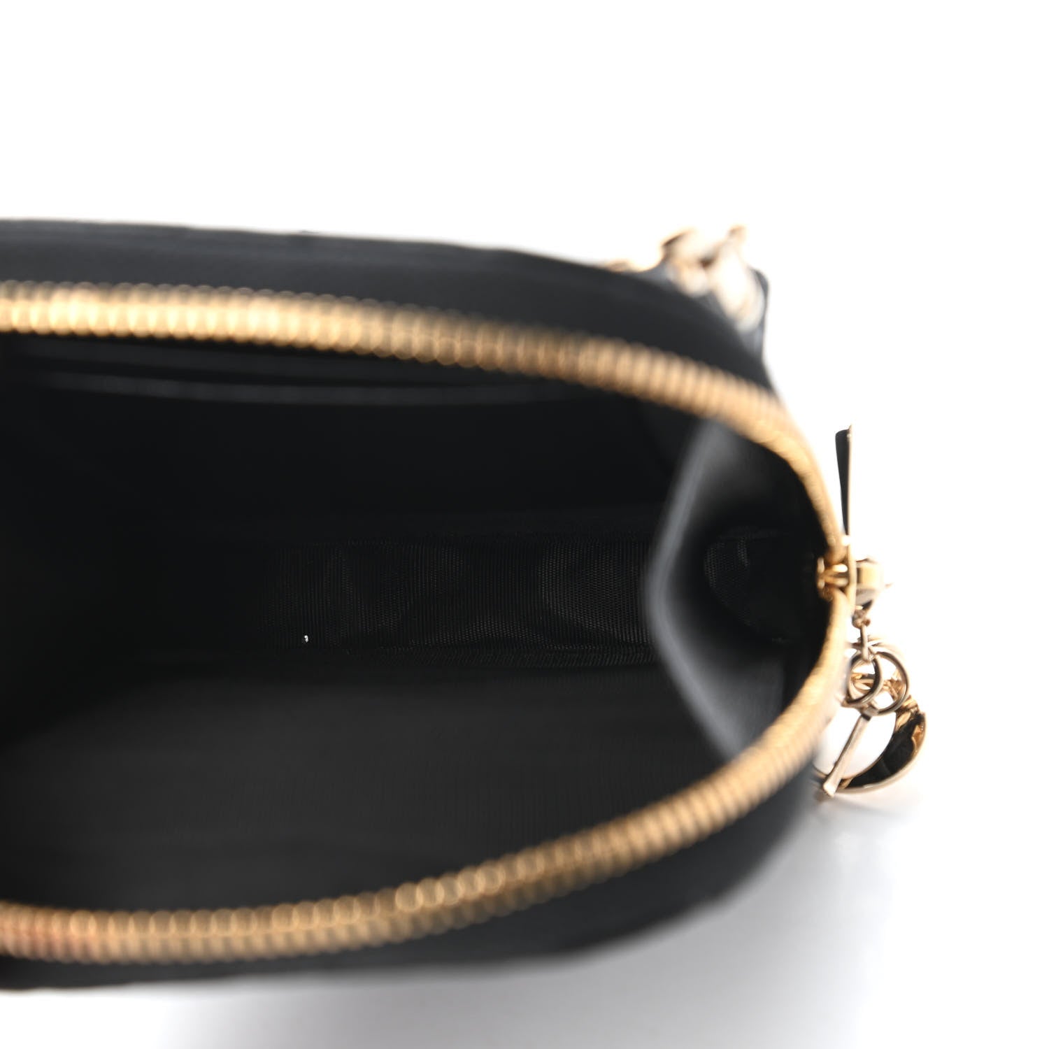 Christian Dior Lambskin Cannage Lady Dior Phone Holder Black 5 of 10