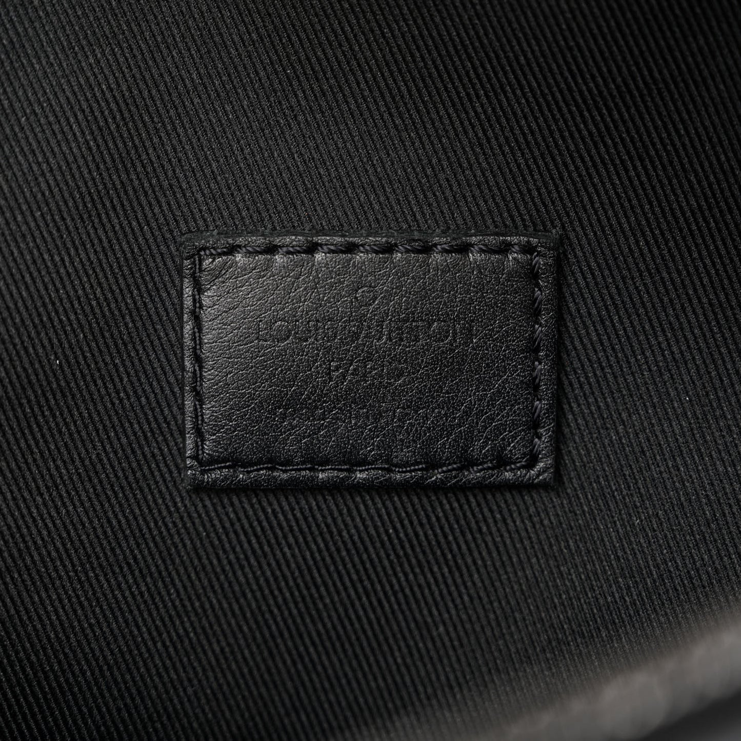 Calfskin Monogram Shadow Discovery Bumbag Black